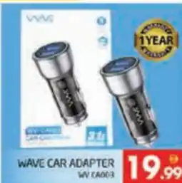 Pasons Wave car adapter WC CA003 offer