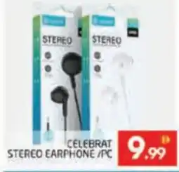 Pasons Celebrat stereo earphone offer