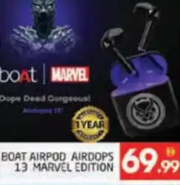 Pasons Boat airpods 13 marvel edition offer