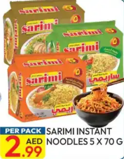Dream Land Center Sarimi instant noodles offer