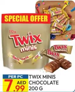 Dream Land Center Twix minis chocolate offer