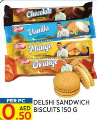 Dream Land Center Delshi sandwich biscuits offer