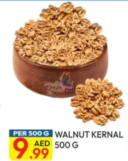 Dream Land Center Walnut kernal offer