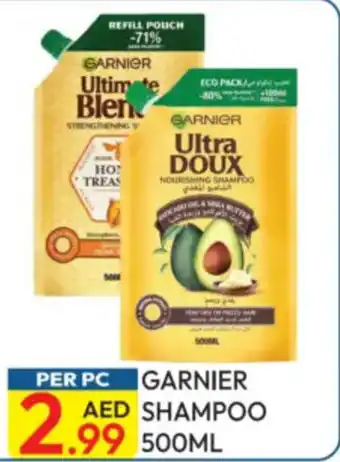 Dream Land Center Garnier shampoo offer