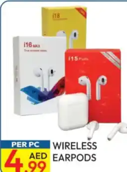 Dream Land Center Wireless earpods offer