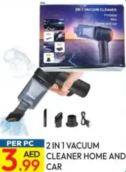 Dream Land Center 2in1 vacuum cleaner home and car offer