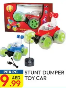 Dream Land Center Stunt dumper toy car offer