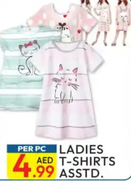 Dream Land Center Ladies t-shirts asstd offer
