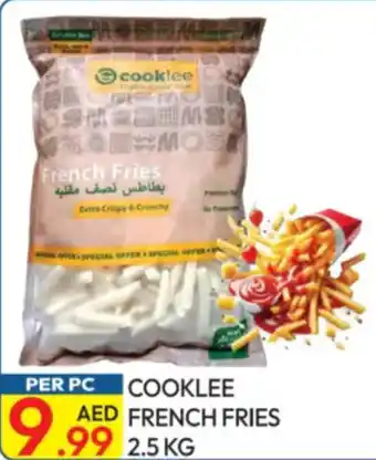 Dream Land Center Cooklee french fries offer