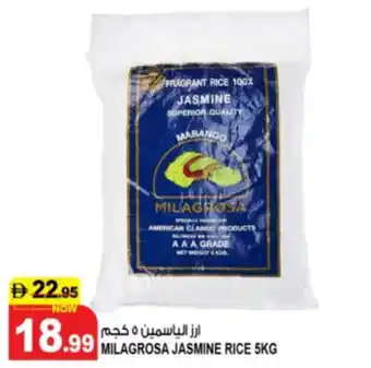 Hashim Hypermarket Milagrosa jasmine rice offer