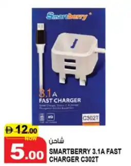 Hashim Hypermarket Smartberry 3.1a fast charger C302T offer