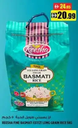 Hashim Hypermarket Reesha fine basmati XX1121 long grain rice offer
