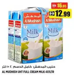 Hashim Hypermarket Al mudhish uht full cream milk offer