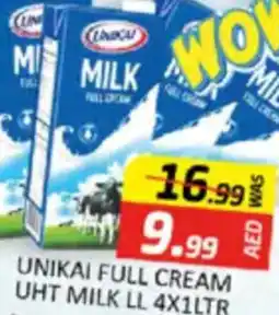 Al Madina Hypermarket Unikai full cream uht milk ll offer