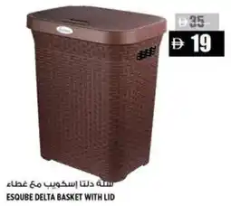 Hashim Hypermarket Esqube delta basket with lid offer