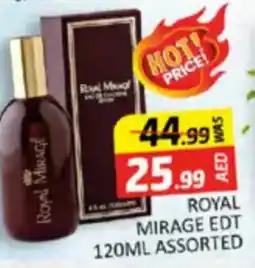Al Madina Hypermarket Royal mirage edt assorted offer