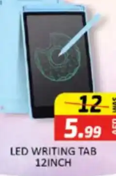 Al Madina Hypermarket Led writing tab offer