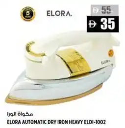 Hashim Hypermarket Elora automatic dry iron heavy ELDI-1002 offer