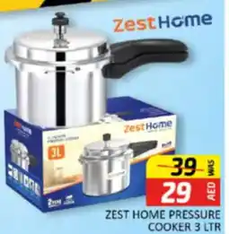 Al Madina Hypermarket Zest home pressure cooker offer