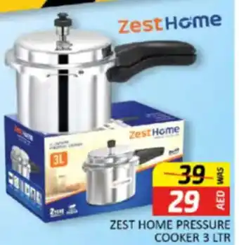 Al Madina Hypermarket Zest home pressure cooker offer