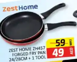 Al Madina Hypermarket ZEST HOME ZH457 FORGED FRY PAN offer