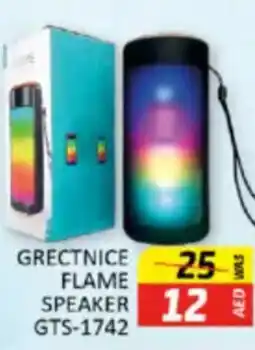 Al Madina Hypermarket GRECTNICE FLAME SPEAKER offer