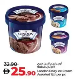 Lulu Hypermarket London Dairy Ice Cream Assorted offer