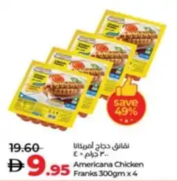 Lulu Hypermarket Americana Chicken Franks offer