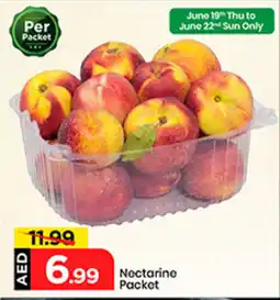Mark & Save Nectarine Packet offer