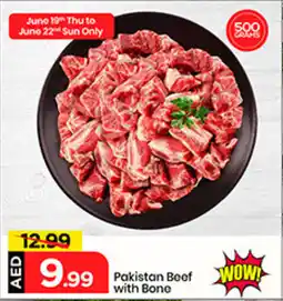 Mark & Save Pakistan Beef with Bone offer