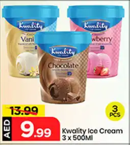 Mark & Save Kwality Ice Cream offer