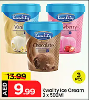 Mark & Save Kwality Ice Cream offer