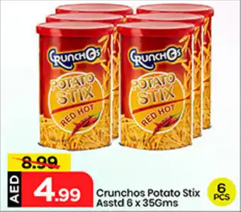 Mark & Save Crunchos Potato Stix Asstd offer