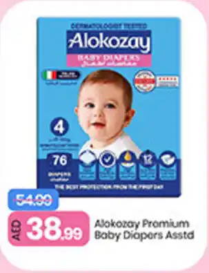 Mark & Save Alokozay Promium Baby Diapers Asstd offer