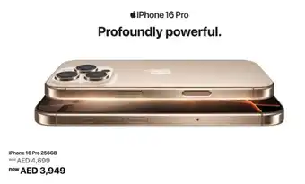 Lulu Hypermarket iPhone 16 Pro 256GB offer