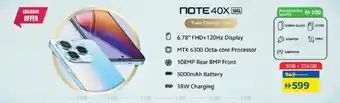 Lulu Hypermarket Note 40X 5G offer