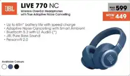 Lulu Hypermarket JBL Live 770 NC offer