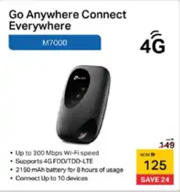 Lulu Hypermarket Go Anywhere Connect Everywhere M7000 offer