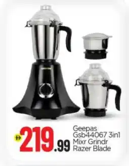 Bigmart GEEPAS Mixer / Grinder offer
