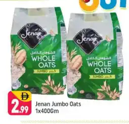 Shaklan JENAN Oats offer