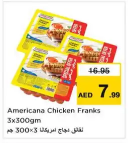 Nesto AMERICANA Chicken Franks offer
