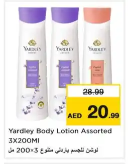 Nesto YARDLEY Body Lotion & Cream offer