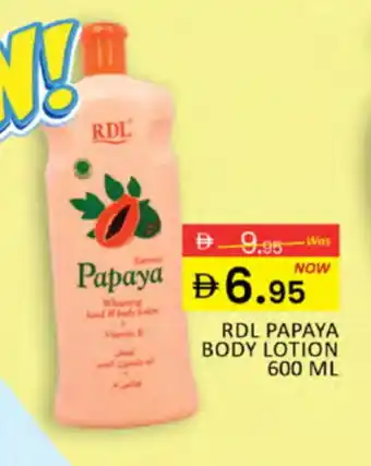Al Madina RDL Body Lotion & Cream offer