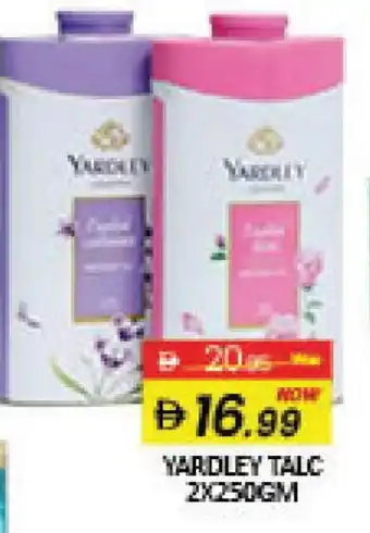 Mango Hypermarket LLC YARDLEY Talcum Powder offer