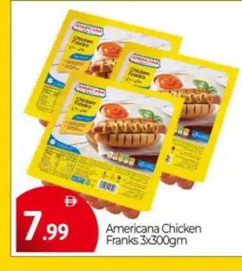 Bigmart AMERICANA Chicken Franks offer