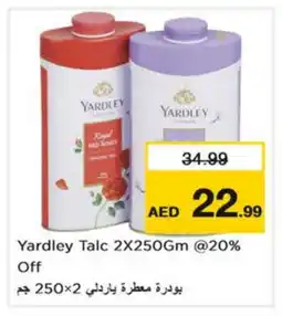 Nesto YARDLEY Talcum Powder offer
