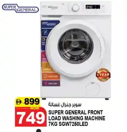 Hashim Hypermarket SUPER GENERAL Washer / Dryer offer