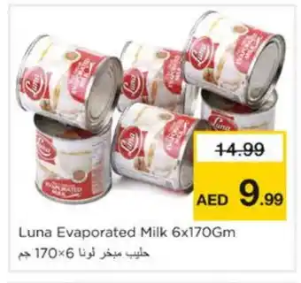 Nesto LUNA Evaporated Milk offer