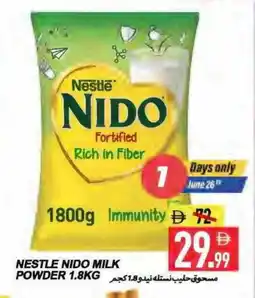 Rawabi Market NIDO Milk Powder offer