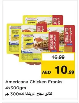 Nesto AMERICANA Chicken Franks offer